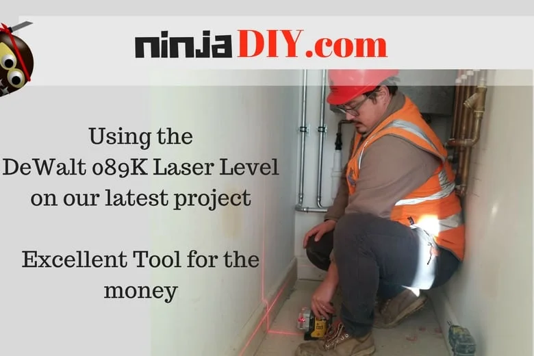 using some of the best laser level for the money dewalt089k