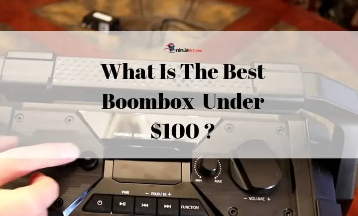 best boombox under 100 dollars