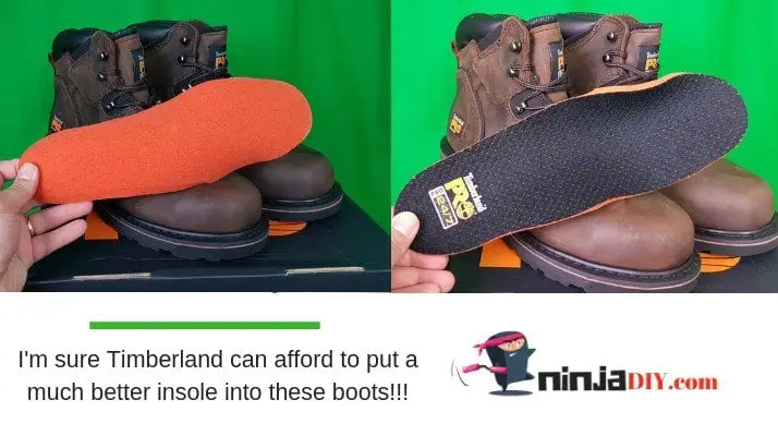 timberland could do a much better job with the insoles, they are very poor quality