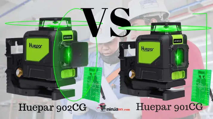 a huepar laser level comparison between huepar 902cg vs 901cg